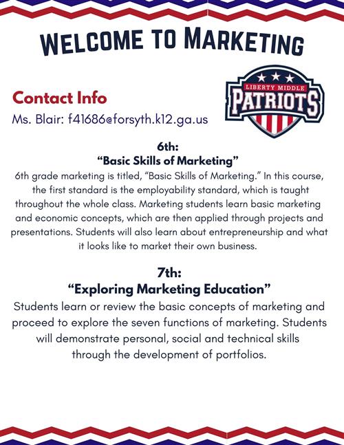 Welcome to Marketing
