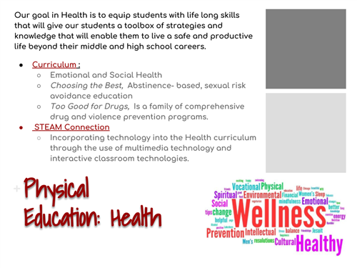 STEAM Integration: Health STEAM Integration: Health