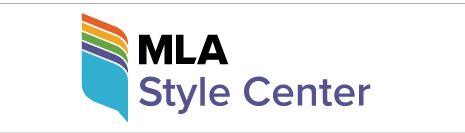 MLA Style Center 