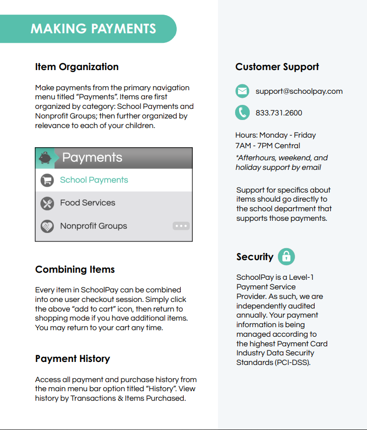 Making Payments
