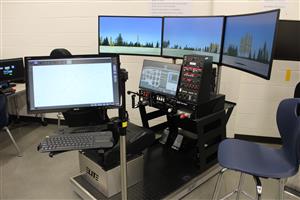 Large Flight Simulator 