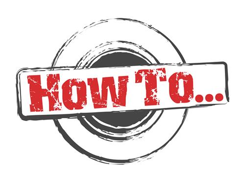 How To 