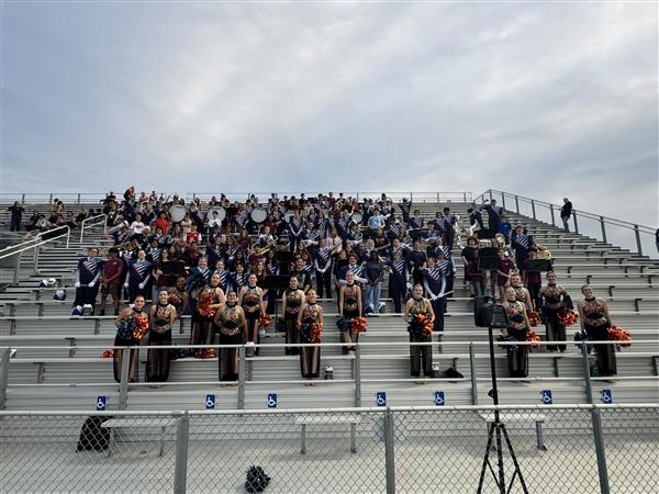 Band in Stands