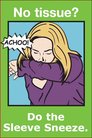 Help control the spread of germs!