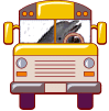 school bus cartoon